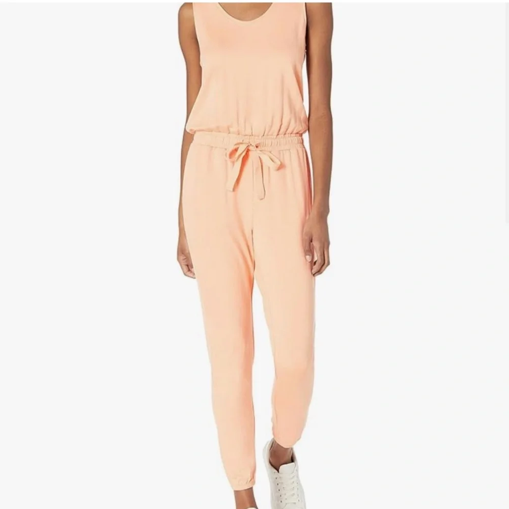 Daily Ritual Peach Romper - Picture 1 of 3